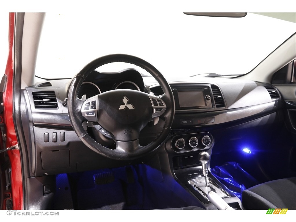 2014 Mitsubishi Lancer GT Black Dashboard Photo #142661435