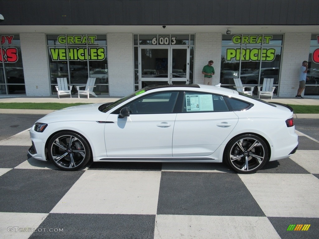 Glacier White Metallic 2019 Audi RS 5 Sportback 2.9T quattro Exterior Photo #142661999
