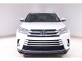 2019 Blizzard Pearl White Toyota Highlander XLE AWD  photo #2