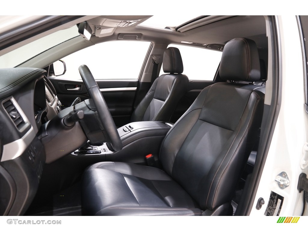 2019 Highlander XLE AWD - Blizzard Pearl White / Black photo #5