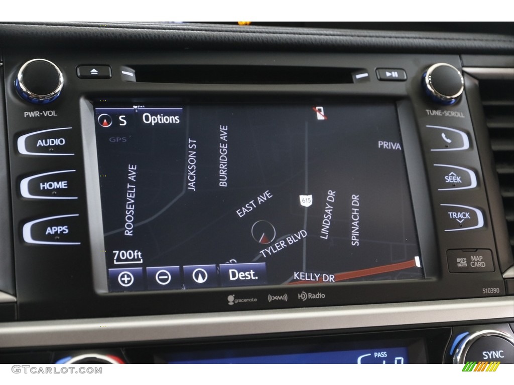 2019 Highlander XLE AWD - Blizzard Pearl White / Black photo #10