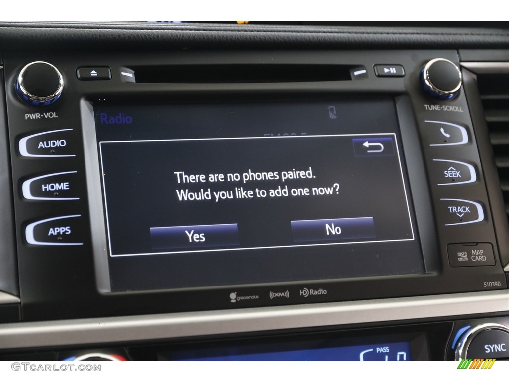 2019 Highlander XLE AWD - Blizzard Pearl White / Black photo #12