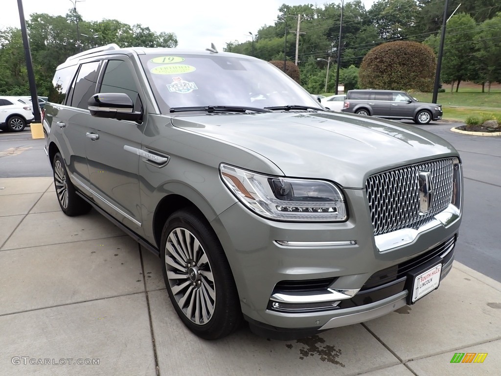 Silver Jade Metallic 2019 Lincoln Navigator Reserve 4x4 Exterior Photo #142662940