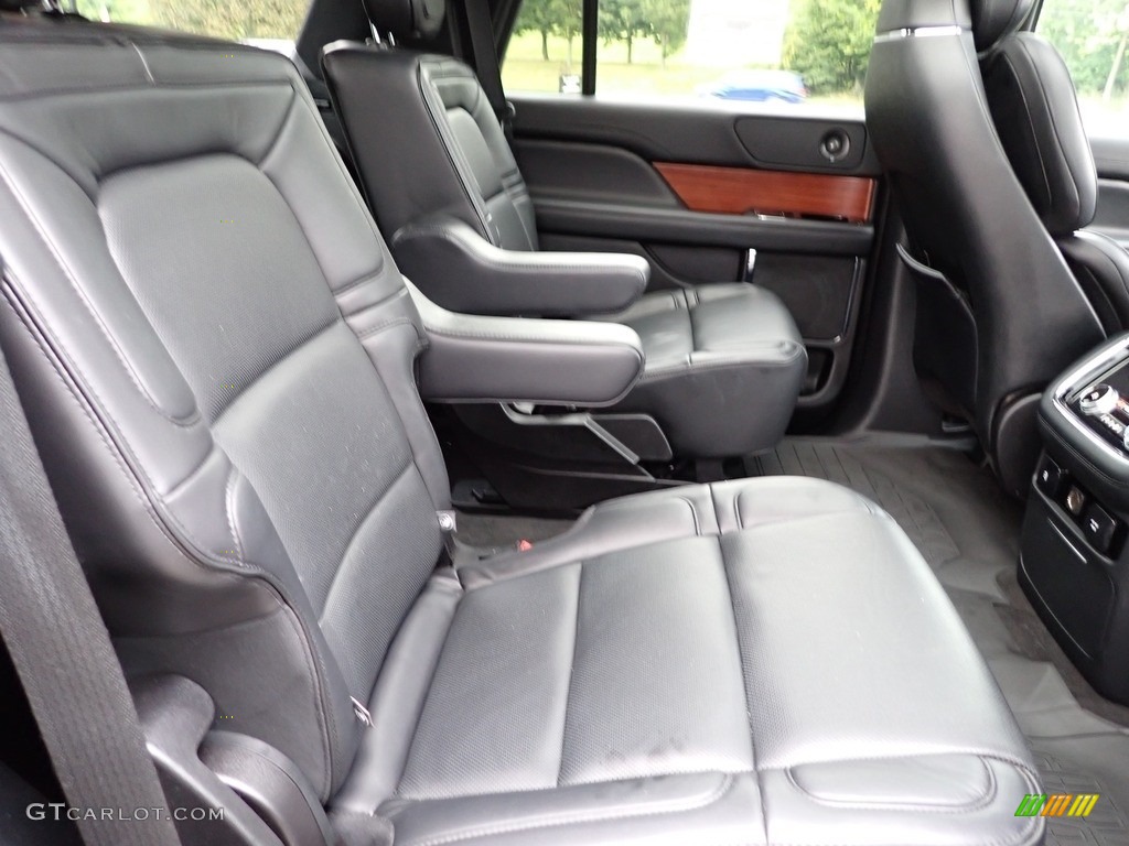 Ebony Interior 2019 Lincoln Navigator Reserve 4x4 Photo #142663090