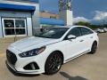 2018 Quartz White Pearl Hyundai Sonata Sport 2.0T  photo #1