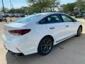 2018 Quartz White Pearl Hyundai Sonata Sport 2.0T  photo #2