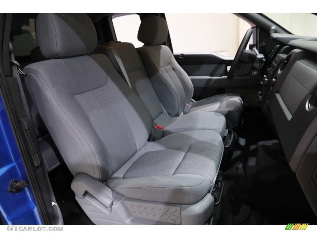 2013 F150 STX SuperCab 4x4 - Blue Flame Metallic / Steel Gray photo #15