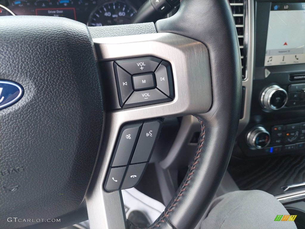 2019 F250 Super Duty Platinum Crew Cab 4x4 - Silver Spruce / Black photo #15