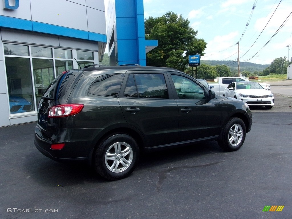 2012 Santa Fe GLS - Black Forest Green / Beige photo #3