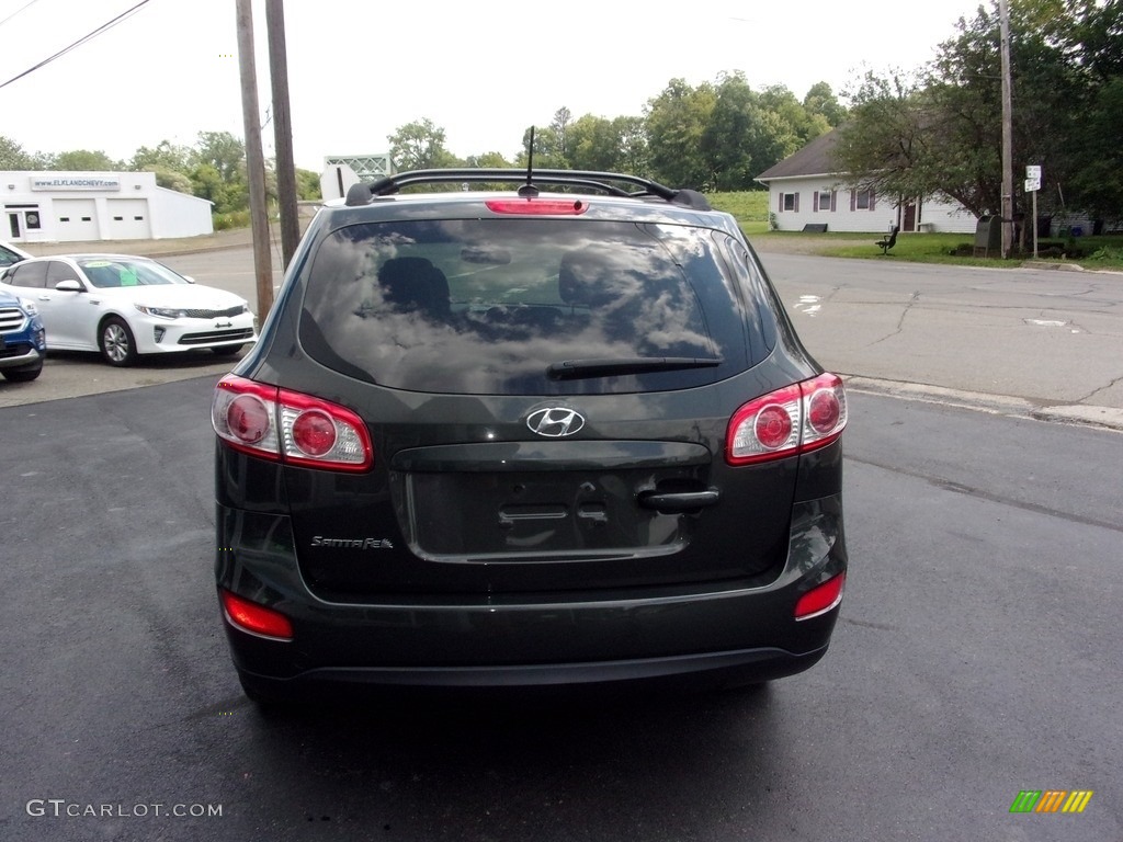 2012 Santa Fe GLS - Black Forest Green / Beige photo #4