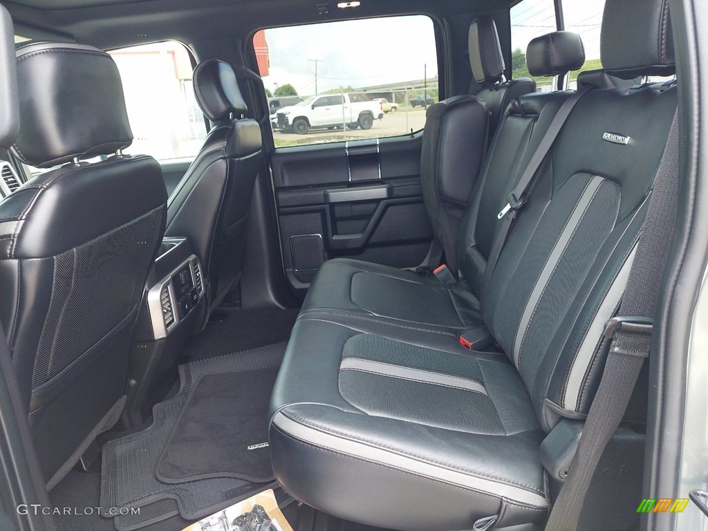 Black Interior 2019 Ford F250 Super Duty Platinum Crew Cab 4x4 Photo #142664980