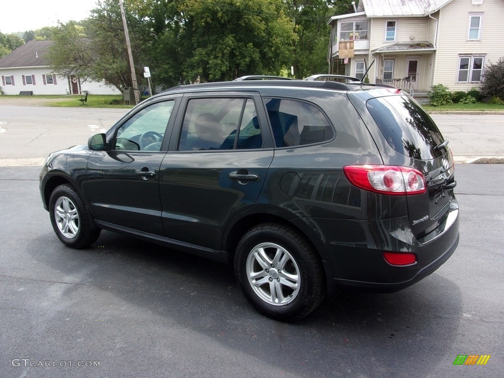 2012 Santa Fe GLS - Black Forest Green / Beige photo #5
