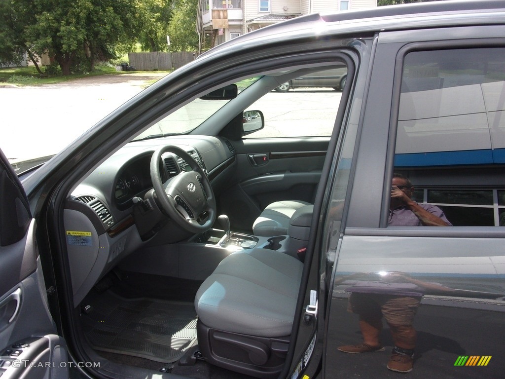 2012 Santa Fe GLS - Black Forest Green / Beige photo #10
