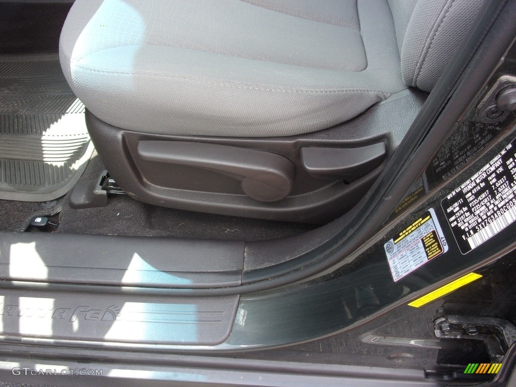 2012 Santa Fe GLS - Black Forest Green / Beige photo #12