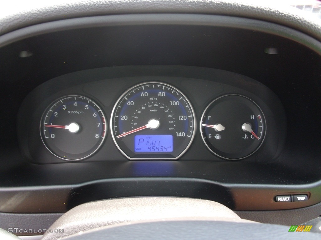 2012 Santa Fe GLS - Black Forest Green / Beige photo #18