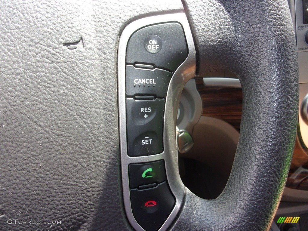 2012 Santa Fe GLS - Black Forest Green / Beige photo #20