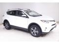 Super White 2018 Toyota RAV4 XLE AWD