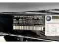 040: Black 2021 Mercedes-Benz S 580 4Matic Sedan Color Code