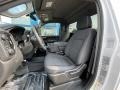 Jet Black Front Seat Photo for 2020 Chevrolet Silverado 3500HD #142666657
