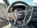 Jet Black Steering Wheel Photo for 2020 Chevrolet Silverado 3500HD #142666699