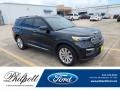 2020 Agate Black Metallic Ford Explorer Limited  photo #1