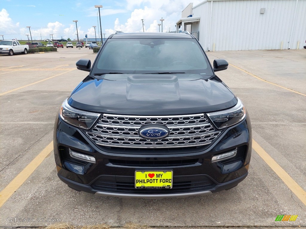 2020 Explorer Limited - Agate Black Metallic / Ebony photo #2