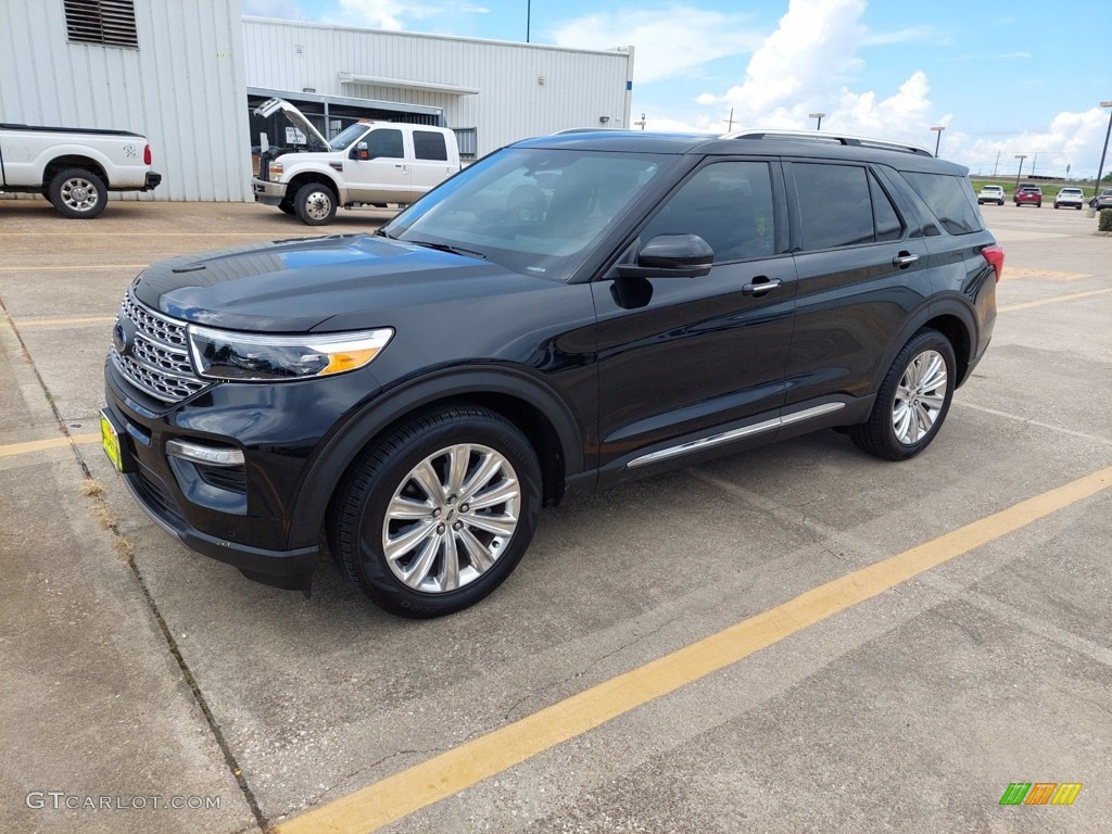 2020 Explorer Limited - Agate Black Metallic / Ebony photo #3