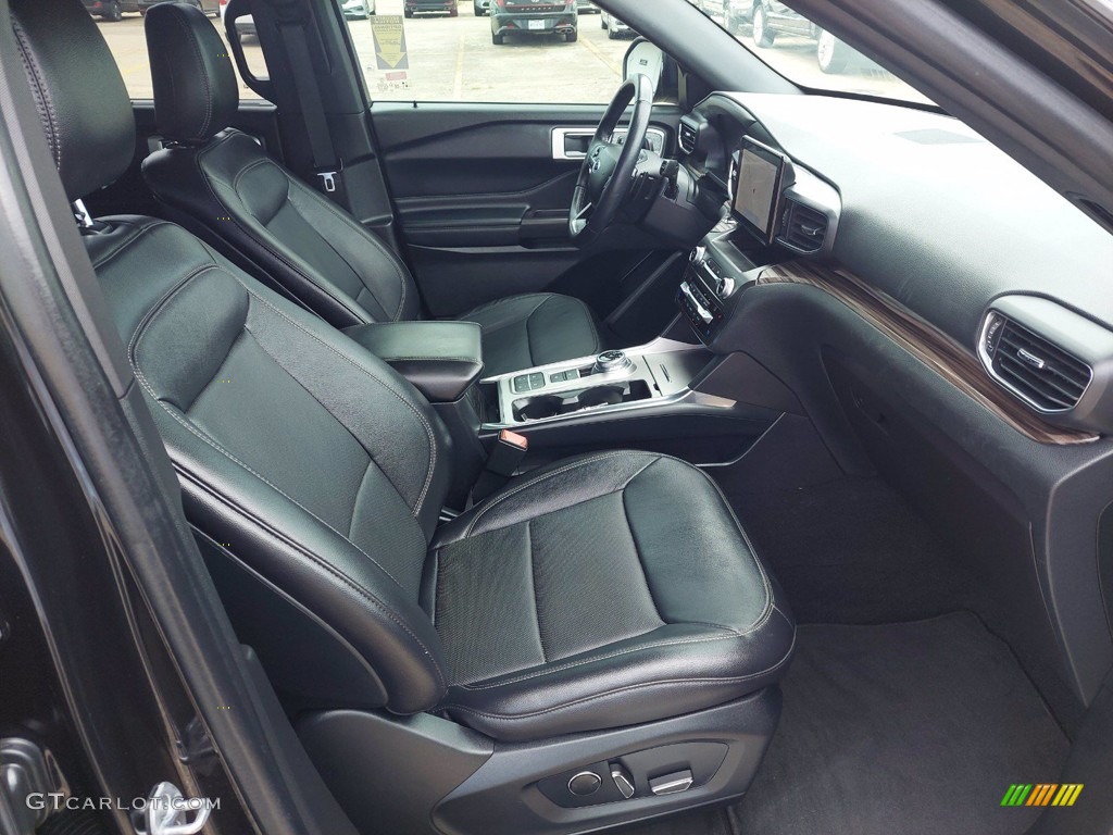 2020 Explorer Limited - Agate Black Metallic / Ebony photo #32