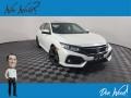 White Orchid Pearl 2018 Honda Civic EX Hatchback