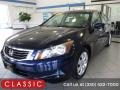 2009 Royal Blue Pearl Honda Accord EX-L Sedan  photo #1