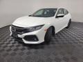 2018 White Orchid Pearl Honda Civic EX Hatchback  photo #6