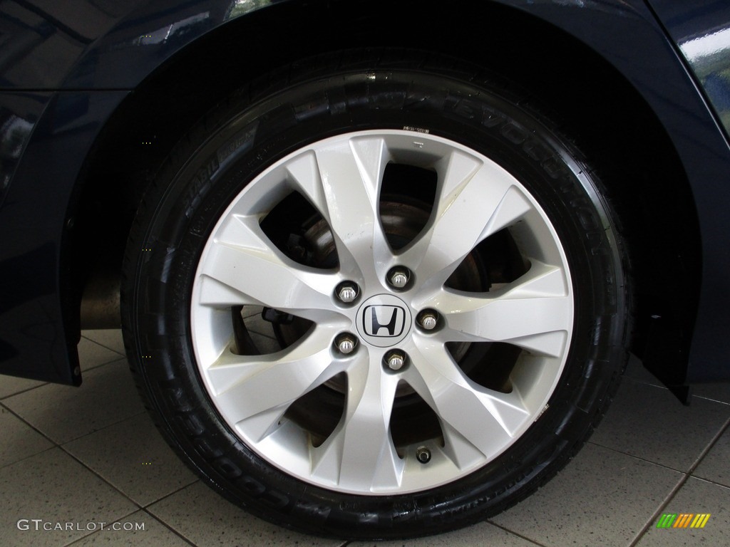 2009 Accord EX-L Sedan - Royal Blue Pearl / Gray photo #6