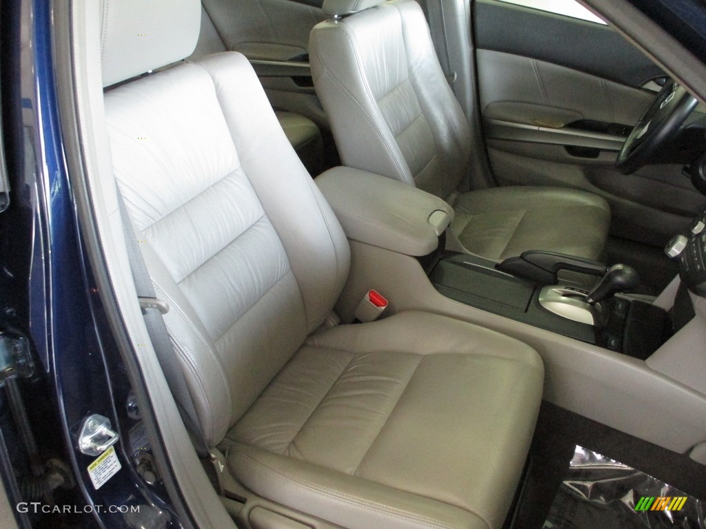 2009 Accord EX-L Sedan - Royal Blue Pearl / Gray photo #15
