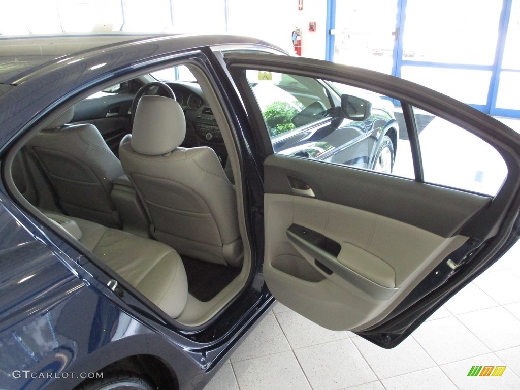2009 Accord EX-L Sedan - Royal Blue Pearl / Gray photo #16