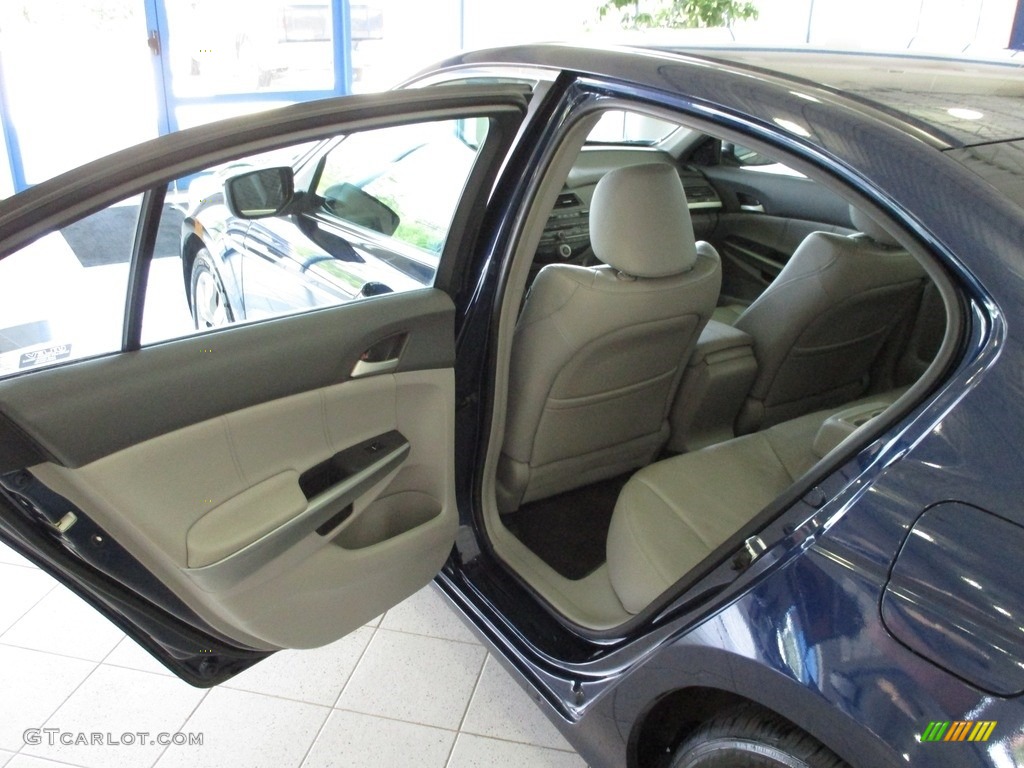 2009 Accord EX-L Sedan - Royal Blue Pearl / Gray photo #18