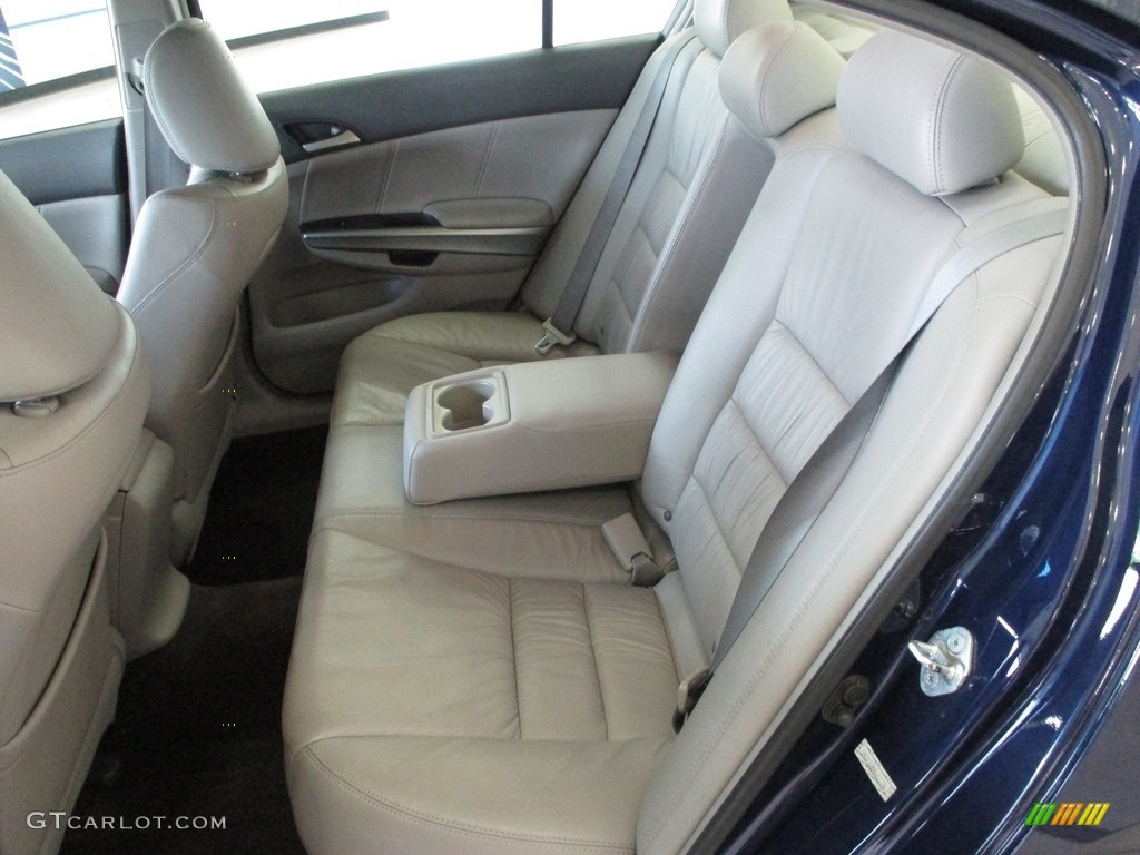 2009 Accord EX-L Sedan - Royal Blue Pearl / Gray photo #19