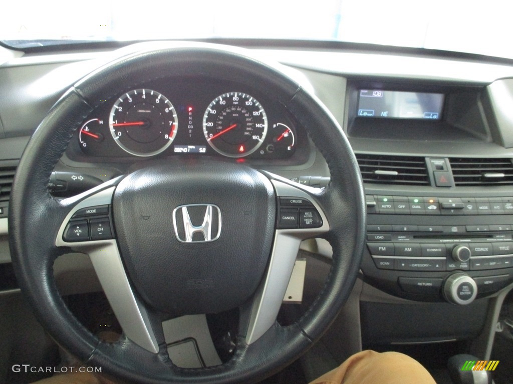 2009 Accord EX-L Sedan - Royal Blue Pearl / Gray photo #24