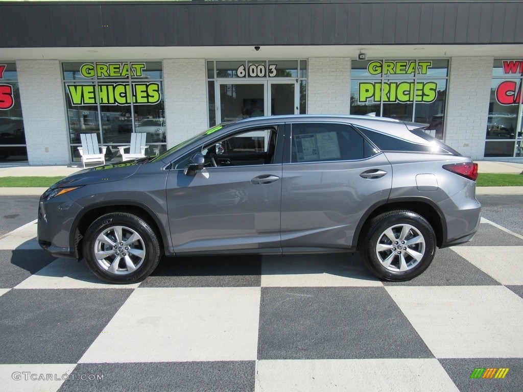 2018 RX 350 AWD - Nebula Gray Pearl / Stratus Gray photo #1