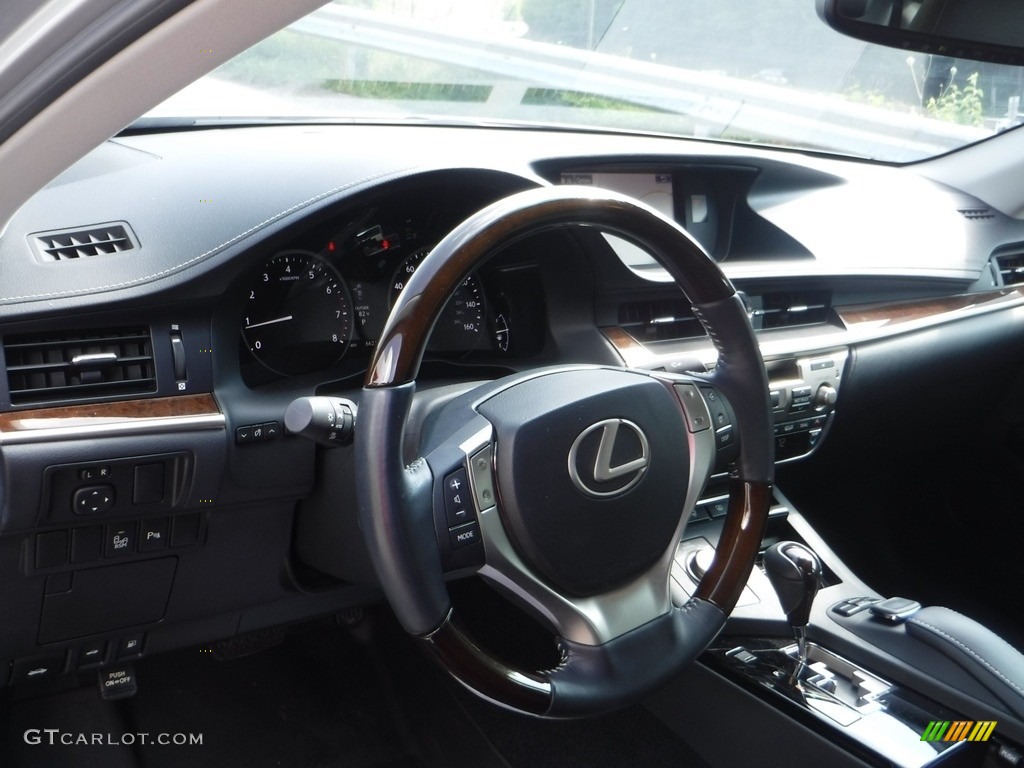 2015 Lexus ES 350 Sedan Black Dashboard Photo #142670143