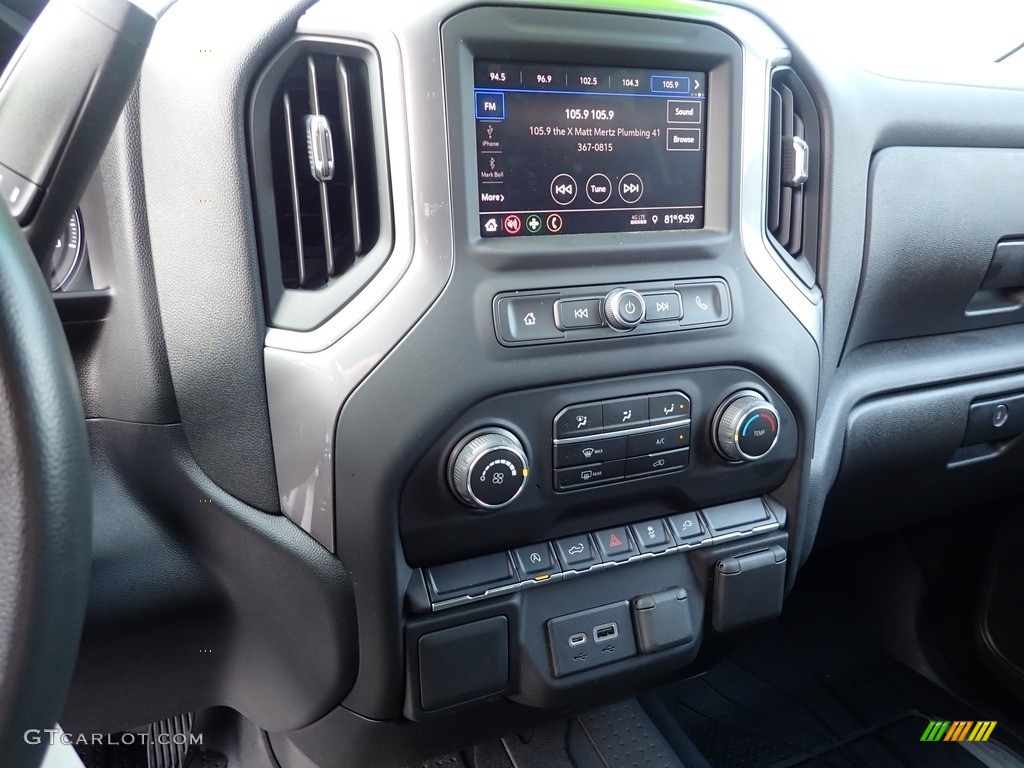 2021 Chevrolet Silverado 1500 Custom Crew Cab 4x4 Controls Photos