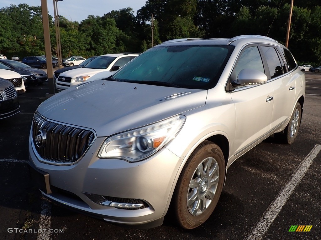 Quicksilver Metallic 2017 Buick Enclave Leather Exterior Photo #142670350