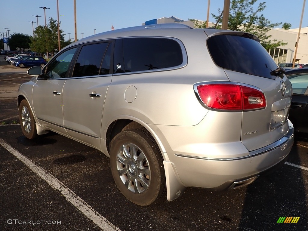 2017 Enclave Leather - Quicksilver Metallic / Ebony/Ebony photo #2