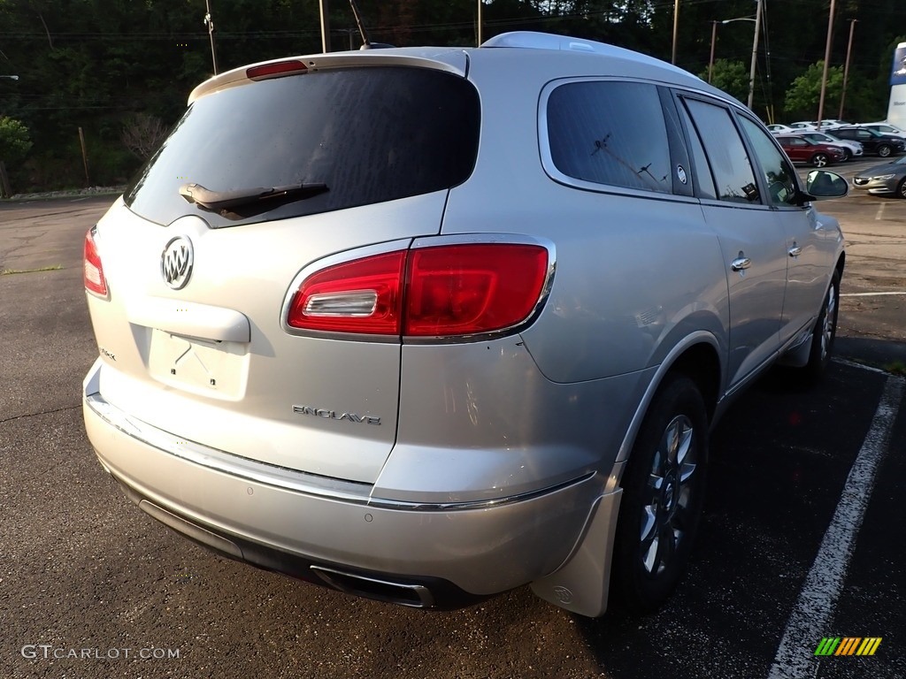 2017 Enclave Leather - Quicksilver Metallic / Ebony/Ebony photo #4