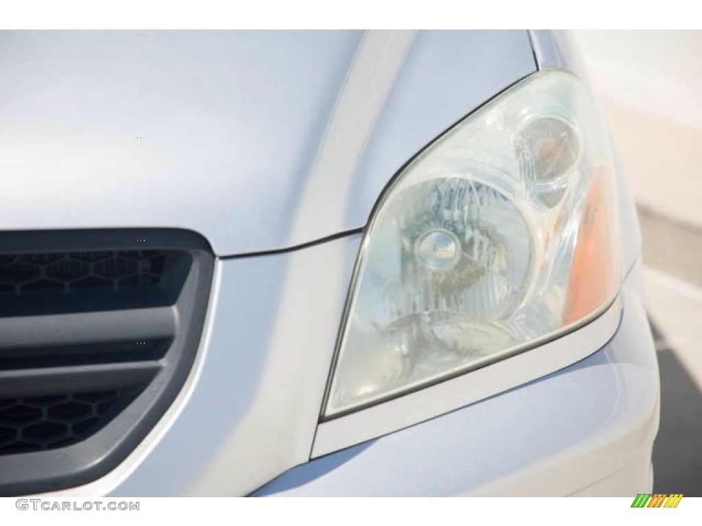 2005 Pilot LX 4WD - Billet Silver Metallic / Gray photo #9