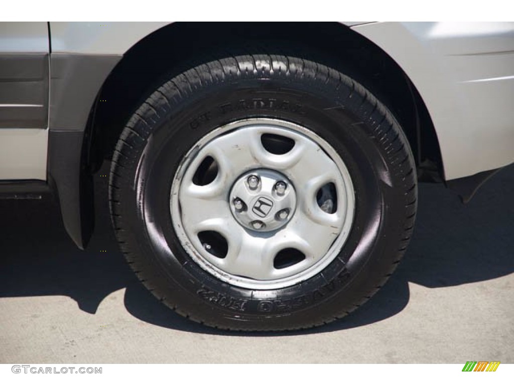 2005 Pilot LX 4WD - Billet Silver Metallic / Gray photo #35