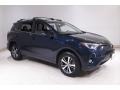 2018 Galactic Aqua Mica Toyota RAV4 XLE  photo #1