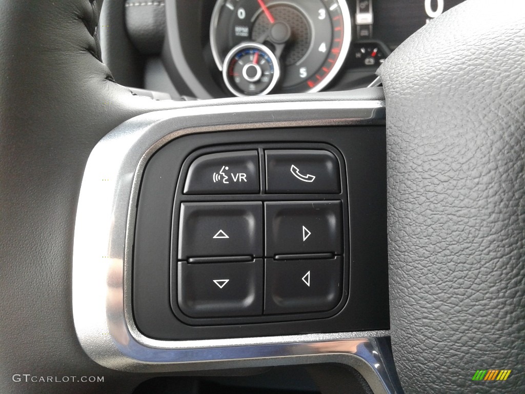 2021 2500 Laramie Crew Cab 4x4 - Hydro Blue Pearl / Black photo #20