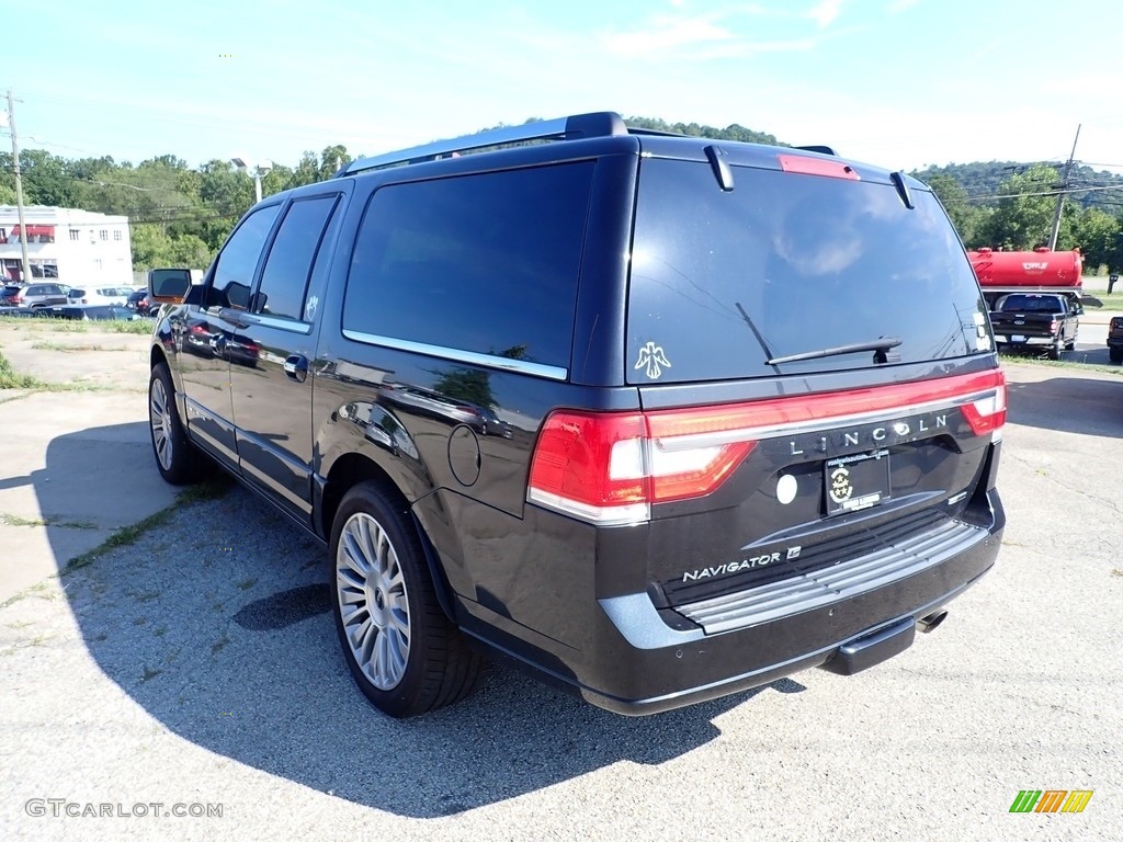 2015 Navigator L 4x4 - Tuxedo Black Metallic / Ebony photo #3