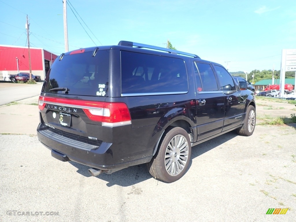 Tuxedo Black Metallic 2015 Lincoln Navigator L 4x4 Exterior Photo #142673813