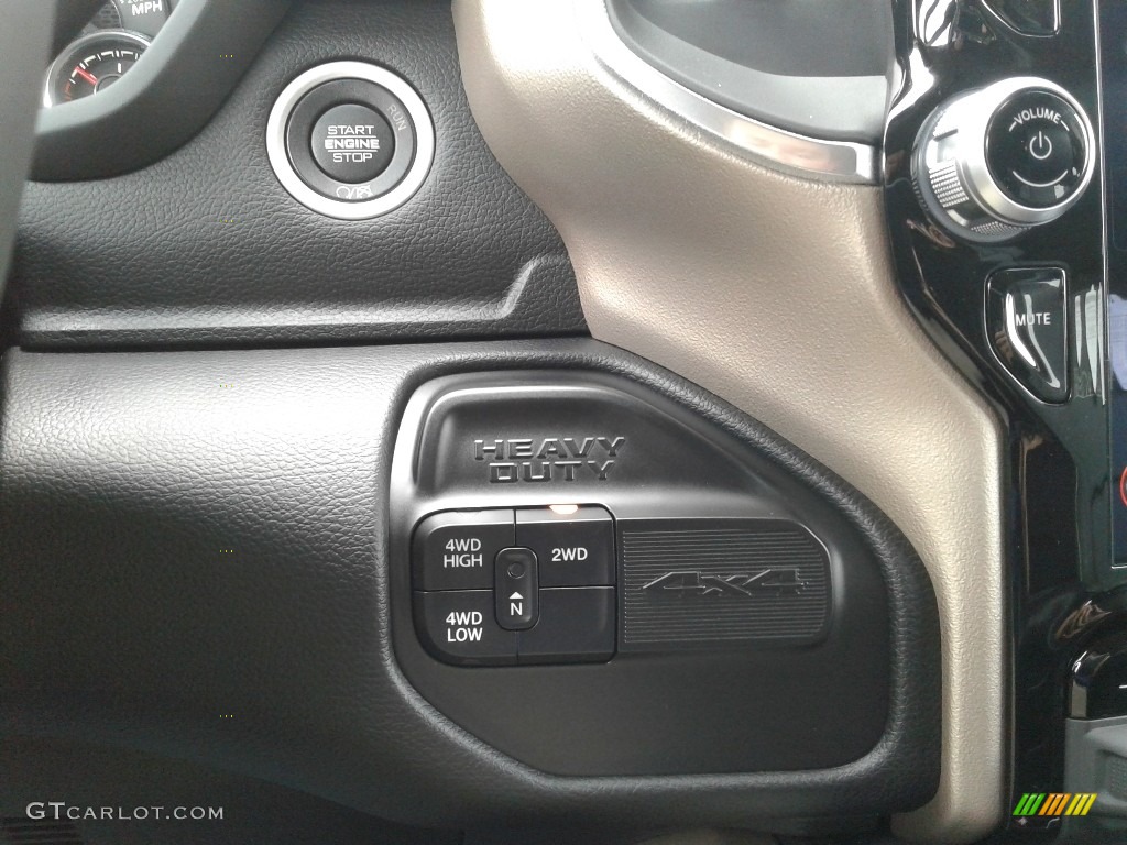 2021 2500 Laramie Crew Cab 4x4 - Hydro Blue Pearl / Black photo #23